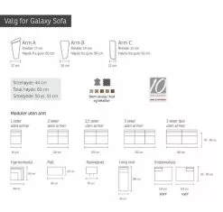 EKORNES AS, IMG SCANDIAVIA AS Galaxy - Modulsofa -Møbel butikk 339833001 8801521 3