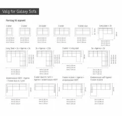 EKORNES AS, IMG SCANDIAVIA AS Galaxy - Modulsofa -Møbel butikk 339833001 8801522 10